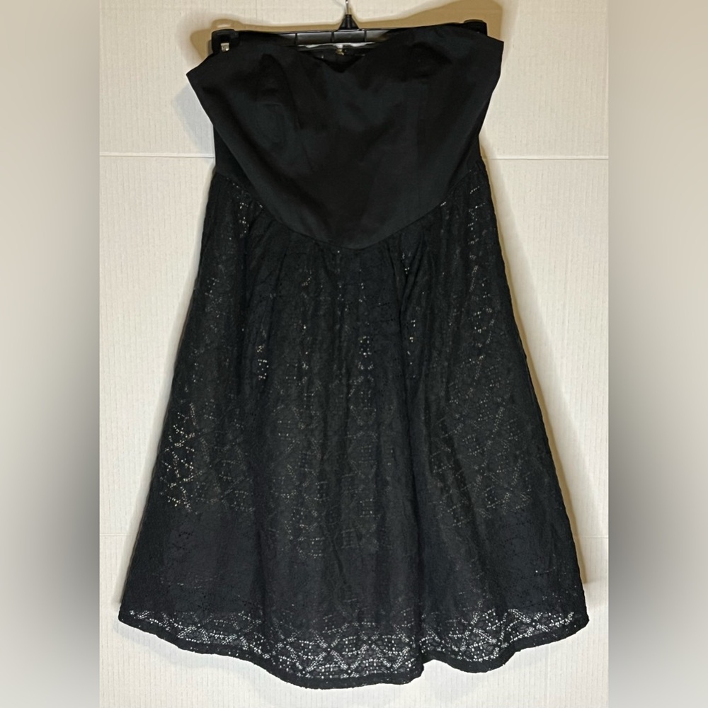 Strapless Black Dress